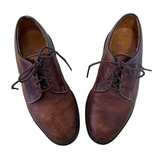 Allen Edmonds Fulton Brown Leather Oxfords Size 9